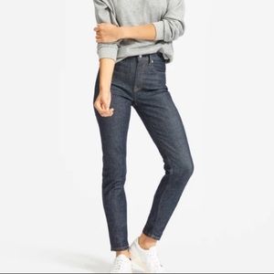 Everlane Dark Indigo Skinny Jean Sz 27